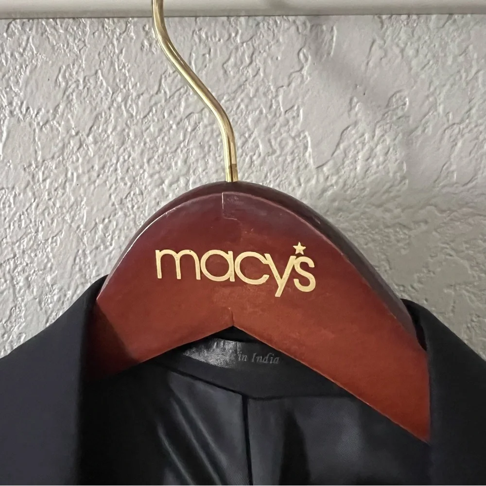 Michael Michael Kors Navy Blue Single Breasted Blazer